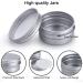 30 Pack Aluminum Travel Jars - 20ml Round Cream Containers for Lotion Masks & Nail Art | Reusable & Durable - Buy Online on SooperMarket.com