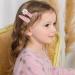 Beautiful 12-Part Baby Girl Headband Set - Cute Hair Accessories for Newborns & Toddlers | Embroidered Clips & Elastic Bands - Buy Online on SooperMarket.com