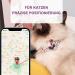 Mouyou Airtag Cat Collar - Adjustable Soft Nylon with Bell & Silicone Holder | Cute Animal Pattern | International Shipping - Buy Online on SooperMarket.com