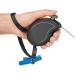 Ferplast Flippy One Dog Leash - Extendable Roller Leash for Small Dogs up to 8kg | 3m Cord with Locking Button - Black - Buy Online on SooperMarket.com