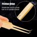 NAGARAKU Gold Curved Angled Volume Tweezers - Lightweight Stainless Steel Precision Tweezer for Easy Eyelash Extension Fanning (N-07) - Buy Online on SooperMarket.com