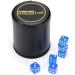 Harbor Loot Blue Dice Shaker Cup and Set of Six Translucent Dice - Buy Online on SooperMarket.com