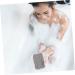 Baluue 5pcs Flip Soap Foam Net Soap Bath Accessory Net Foam Soap Cotton Linen Khaki - Buy Online on SooperMarket.com
