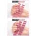 NAILDOKI Nail Stickers - 12 Sheets x 16 Pieces Full Wraps - Self-Adhesive Gel Nail Art Decals for Women and Girls - Buy Online on SooperMarket.com