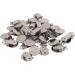 30 Metal Pacifier Clips Durable Baby Clip Holders for Bibs Toy Attachments & Bed Sheets | International Shipping - Buy Online on SooperMarket.com