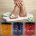 LAB Foot & Body Sugar Scrub - Deep Exfoliating & Moisturizing for Ultra Hydration | Orange (20oz) | International Shipping Available - Buy Online on SooperMarket.com