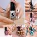 Mirror Nail Polish Long Lasting Metallic Nail Varnish 6ml Quick Drying Gel Polish Metallic Gel Nail Varnish - Buy Online on SooperMarket.com