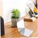 Folding Makeup Mirror Portable Stainless Steel Cosmetic Mirror Double Sided Pocket Mirror Square Hand Pocket Makeup Mirror - Buy Online on SooperMarket.com