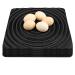 DenForste Washable Nesting Pads Chicken Nesting Boxes Chicken Bedding for Chicken Coop 6pack-Black