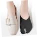 FOMIYES Men's Invisible Boat Socks Separator with Hallux Valgus Protector - Black, 1 Pair - Buy Online on SooperMarket.com