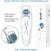 INCELLICE Derma Roller Hair Beard Growth Roller Professional Individual 200 Real Needles 0.5mm Microneedle Roller for Face Derma Scalp Roller Titanium Spikes for Men and Women - Buy Online on SooperMarket.com