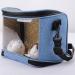 Osindii Bird Travel Cage Small Animals Hamster Carrier Bag PVC Transparent Parrots Travel Cage Breathable Pet Birds Bag Backpack with Shoulder Strap (blue) - Buy Online on SooperMarket.com