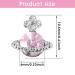 WLLHYF 10Pcs Planet Rhinestone Charms - Luxury 3D Saturn Nail Art Accessories for Women - Buy Online on SooperMarket.com