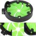 Speed Feed Gate Lid for Paintball Hoppers - Green Black Petals Triangular Design - Buy Online on SooperMarket.com
