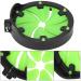 Vbestlife Paintball Speed Feed Outdoor PP Plastic Black Petals Triangular Universal Speed Feed Rotor Loader Fast Feed