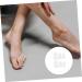 Lurrose High Heel Protectors - 8 Pairs Silicone Gel Sleeves for Foot Pain Relief - Orthopedic Protective Case - White 6x3cm - Buy Online on SooperMarket.com