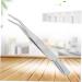 minkissy Lash Cluster Tweezers Eyelashes Tweezer Eyelash Tweezer Makeup Tweezer Stainless Steel Eyebrow Tweezer Eyelashes Extension Clip Eyebrow Clip Portable Beauty Tools medium Silver - Buy Online on SooperMarket.com