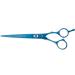 Master Grooming Tools 5200 Blue Titan scissors-high-performance scissors for the grooming of dogs-just 16.5 cm 6.5-inch straight straight