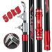 Buy ZwWF 2.4-4.5m Carbon Fishing Rod 50kg Capacity High-Quality Telescopic Fishing Equipment (4.5m Only Rod Off-White) - International Shipping Available - Buy Online on SooperMarket.com