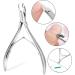 ProMax Professional Grade Cuticle Nipper/Cuticle Cutter/Clipper Made of High Grade Stainless Steel Brush Finish-Flat- Double Spring For Nail Art Tool and Manicure/Pedicure (Full Jaw)10-10027 - Buy Online on SooperMarket.com