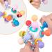 BAOK Biting Toys for Babies - Sensory Rattling Bite Rings & Teething Shaker Toys - International Shipping Available - Buy Online on SooperMarket.com