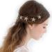 Bridal Wedding Hair Combs - 44 Pcs Pearl Crystal Accessories | Silver Rhinestone Spiral Pins for Brides, Bridesmaids - U Shaped Clips for Women - Buy Online on SooperMarket.com