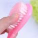 EXCEART Baby Shower Brush Set - Shampoo Dispenser, Exfoliator & Safety Comb for Newborns and Toddlers - Pink - Buy Online on SooperMarket.com