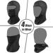 Rotto Storm Hood Cooling Balaclava - Summer Silk Face Mask for Motorcycle Bicycle Fishing | Unisex Sun Protection - Size 03 Black - Buy Online on SooperMarket.com
