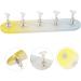 minkissy 5 Sets Nail Practice Holder Nail Display for Nail Painting Decorative Nail Racks Training Nail Display Beauty Nail Stands Nail Practice Stand Gold and Silver Plastic Storage Box - Buy Online on SooperMarket.com