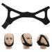 Adjustable Self-Adhesive Anti Snore Chin Strap - Black - Buy Online on SooperMarket.com