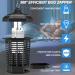 Electric Bug Zapper Mosquito Killer IPX4 Waterproof Insect Killer 3200V Insect Fly Trap Bug Killer Fly Zapper for Indoor Outdoor Backyard Patio Home - Buy Online on SooperMarket.com