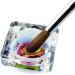 1 pc Rainbow Glass Crystal Acrylic Liquid Holder Dish Dappen Dish Glass Cup with Lid Bowl for Acrylic Powder Monomer Nail Tool HJ-NAPB019 (Square Shape) HJ-NAPB019-Square - Buy Online on SooperMarket.com