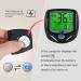 YS Bicycle Speedometer and Odometer - Wireless Waterproof Bike Computer with LCD Display - Buy Online on SooperMarket.com