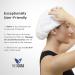 No Water Shampoo Caps for Elderly & Bedridden | Aloe, Vitamin E & Chamomile | 5-Pack - Medcosa - Buy Online on SooperMarket.com
