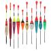 OriGlam Fishing Float Fishing Floats Bobbers Trout Float Wooden Slide Fishing Floats and Bobbers Spring Oval Stick Slide Floats
