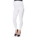 SOFTSAIL Maternity Leggings - High Waisted Cotton Trousers with Belly Support | Pregnancy Pants for Women - White, Size 10 - Buy Online on SooperMarket.com