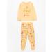 Artie Baby Girls 100% Cotton Long Sleeve Pyjamas for Kids | Set of 2 Footless Pajamas | Comfortable Nightwear for Children 12M-8Y | 5-6 Years, Yellow - Buy Online on SooperMarket.com