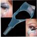 1pc Mascara Applicator Guide Tool 3 in 1 Eyelash Comb Makeup Eyelashes Comb Brush Rurler Cosmetic Tools Blue - Buy Online on SooperMarket.com