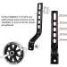 Buy Sunshine Smile 2-Piece Universal Support Wheels for Children's Bikes - Durable Black Iron Training Wheels for Kids - Buy Online on SooperMarket.com