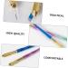 MUSISALY 2pcs Colorful Embroidery Pen Microblading Pen Liquid Eyebrow Pen Microblading Marker Pen Alloy - Buy Online on SooperMarket.com
