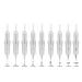 10PCS Intelli Needle Cartridge 3RL - Compatible with Intelli i2 Lady Arrow & Meraki Tattoo Brows Machine | By Mellie Microblading - Buy Online on SooperMarket.com