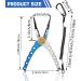 Coollto 3PC Premium Fishing Pliers Set | Stainless Steel Fish Lip Gripper & Aluminum Pliers with Sheath | Includes Fish Hook Remover & Safety Coiled Lanyard - Buy Online on SooperMarket.com
