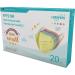 EUROPAPA 20x FFP2 mask S in small size face mask respiratory masks 5-layer hygienic individually packed EU 2016/425 5 colors