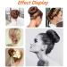 3-Piece Hair Bun Maker Set - Easy Snap Roll Nets for Women & Kids - French Twist Styling Tool - Brown - Buy Online on SooperMarket.com