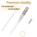 TONBAO 16G Disposable Catheter Piercing Needles - Pack of 10 | Hollow IV Catheter for Ear Nose Piercing - Buy Online on SooperMarket.com