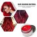 Temporary Hair Wax Color - Washable Hairstyle Dye for Men & Women | Natural Ingredients - 120g Red - Buy Online on SooperMarket.com