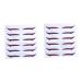Healvian 12 Pairs Glitter Eyeliner Eyelid Strips Instant Pink Glitter Sticker