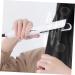 FOYTOKI 1pc Hair Curler Hair Straightener Brush Curling Wand Hair Straightening Comb Electric Hot Comb White US Plug White - Buy Online on SooperMarket.com