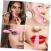 PLAFOPE Silicone Eyeliner Stencil 2pcs Silicone Beauty Ruler Eyelash Spoolies Face Cream Applicator Eyebrow Template With Wings 15.00X4.15X0.50CM Pink-1 - Buy Online on SooperMarket.com