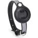 Kocnydey Reflective Airtag Cat Collar - Adjustable Anti-Wing Collar for Cats & Small Dogs (Black XS 19-26cm) | Apple AirTag Compatible - Buy Online on SooperMarket.com